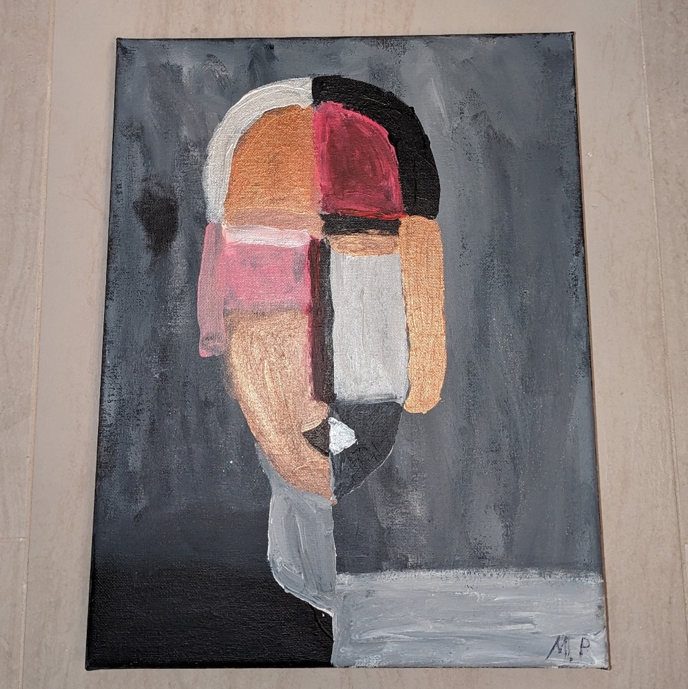 "Femme" Abstract Art by artist M.P